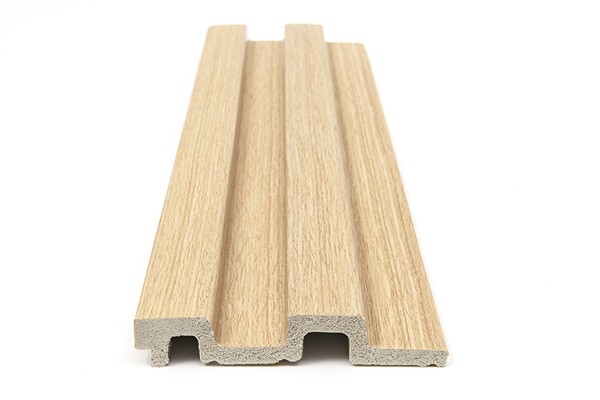PS PANEL ΜΕ 3D ΠΗΧΑΚΙΑ 04 RESIDENCE 21/122 mm WHITE OAK NewPlan - Image 2