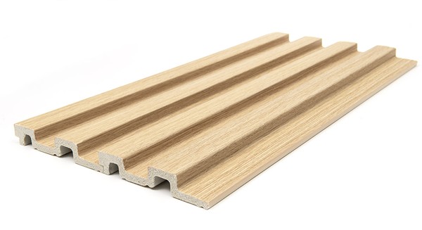 PS PANEL ΜΕ 3D ΠΗΧΑΚΙΑ 04 RESIDENCE 21/122 mm WHITE OAK NewPlan - Image 4