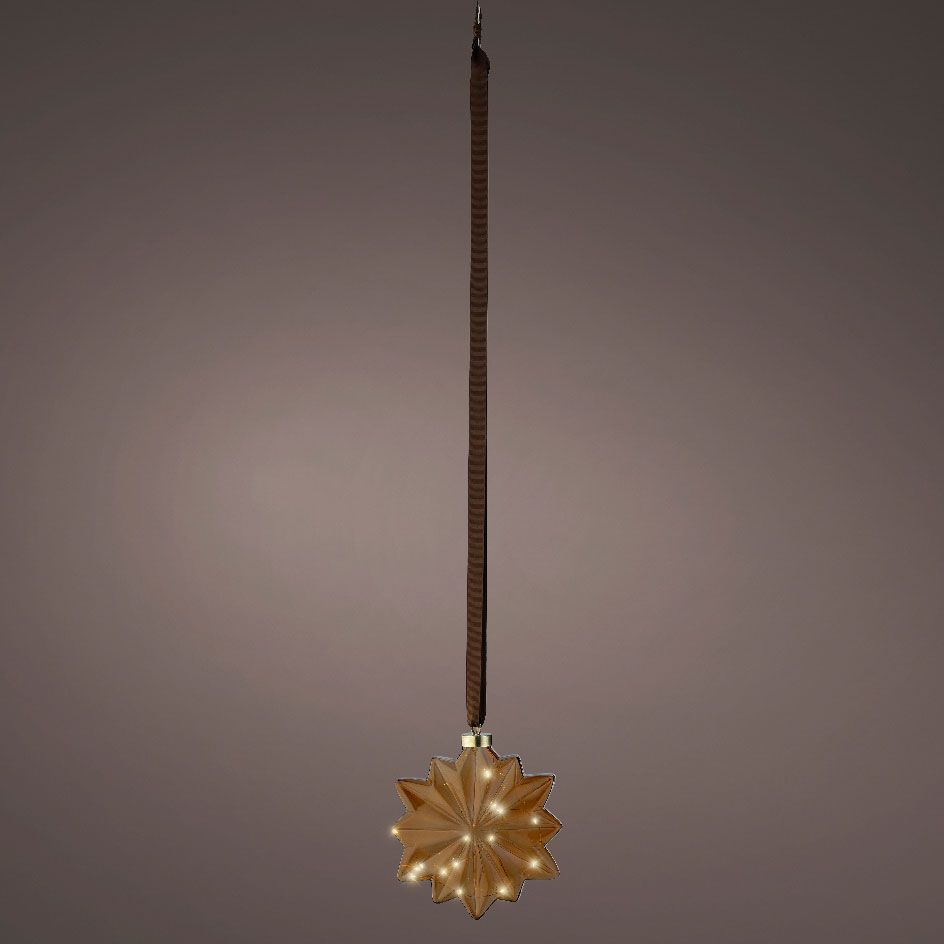 Beauty Home ΦΑΝΑΡΙ ΕΣΩΤΕΡΙΚΟΥ ΧΩΡΟΥ ΑΣΤΕΡΙ 19 CM ΜΕ LED - Image 4