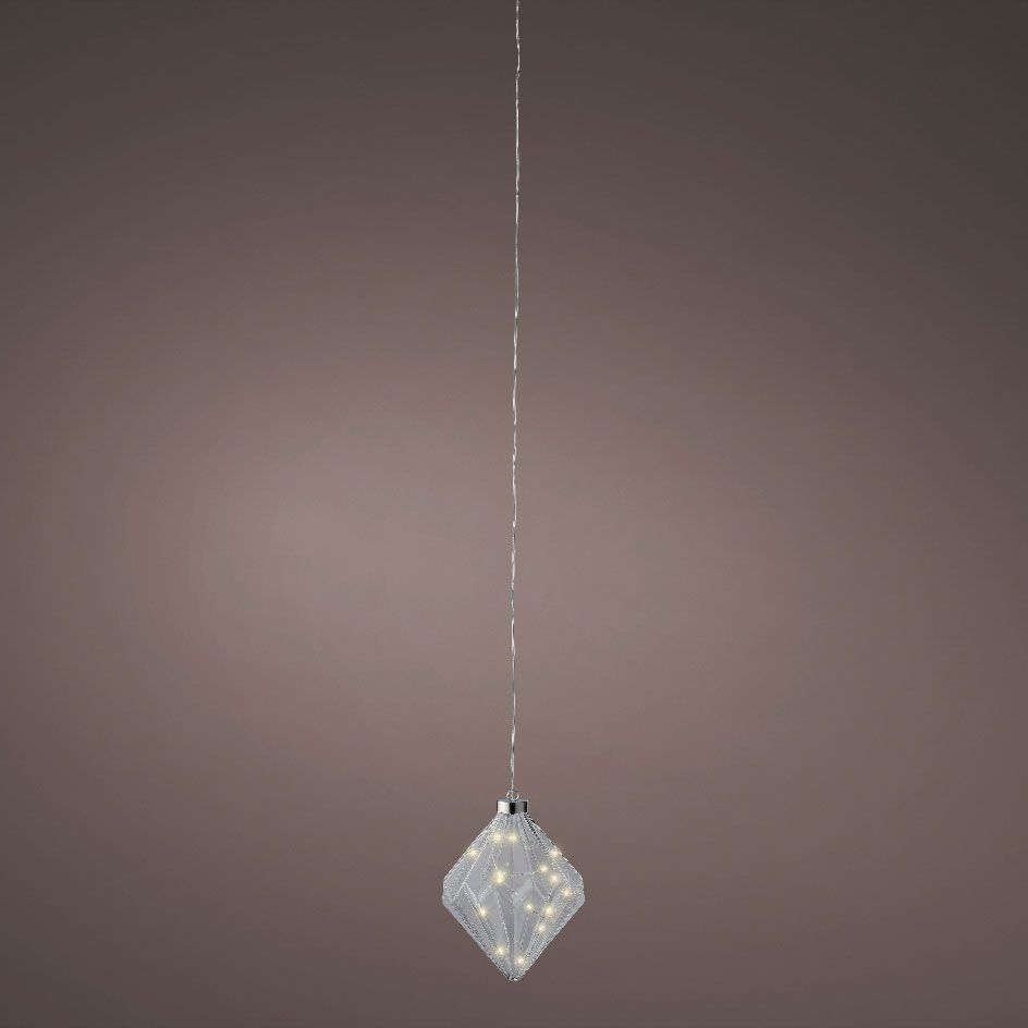 Beauty Home ΦΑΝΑΡΙ ΕΣΩΤΕΡΙΚΟΥ ΧΩΡΟΥ ΔΙΑΜΑΝΤΙ 16 CM ΜΕ LED - Image 4
