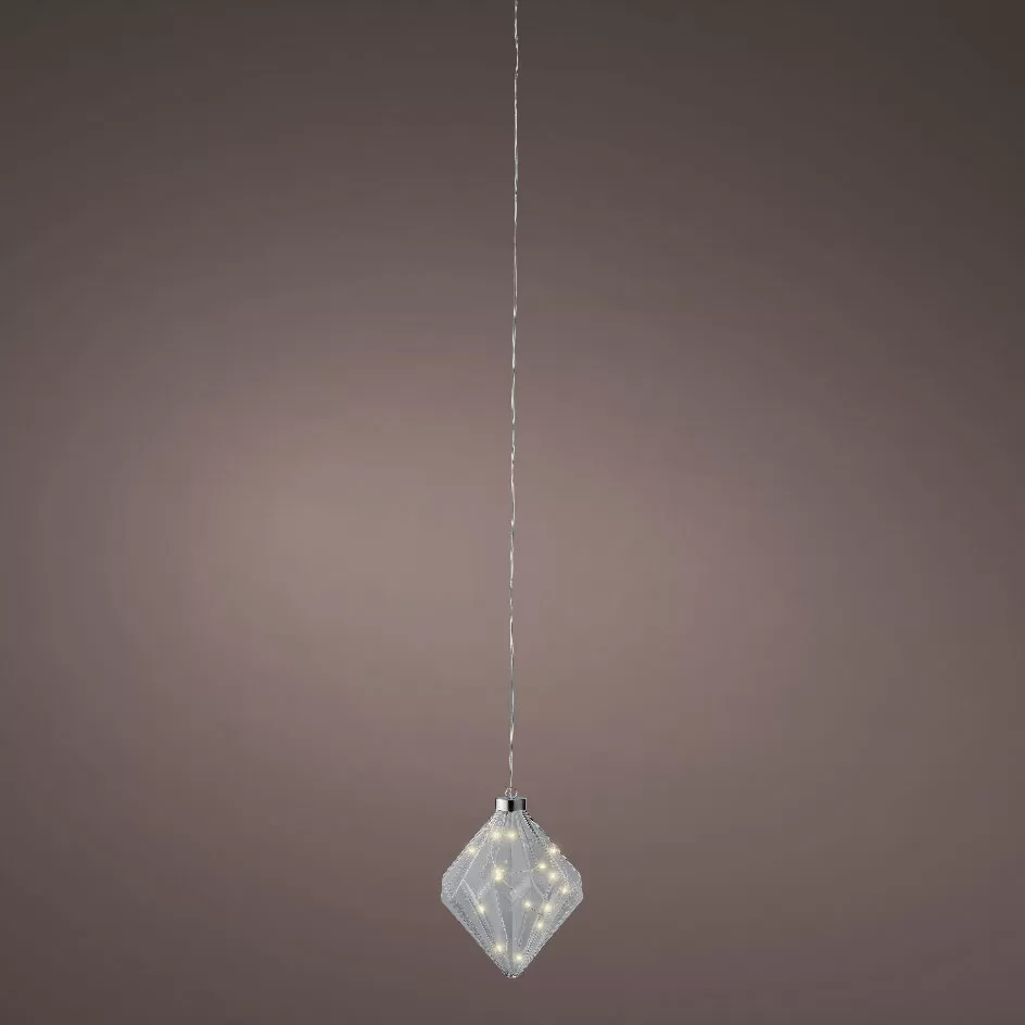 Beauty Home ΦΑΝΑΡΙ ΕΣΩΤΕΡΙΚΟΥ ΧΩΡΟΥ ΔΙΑΜΑΝΤΙ 16 CM ΜΕ LED - Image 2