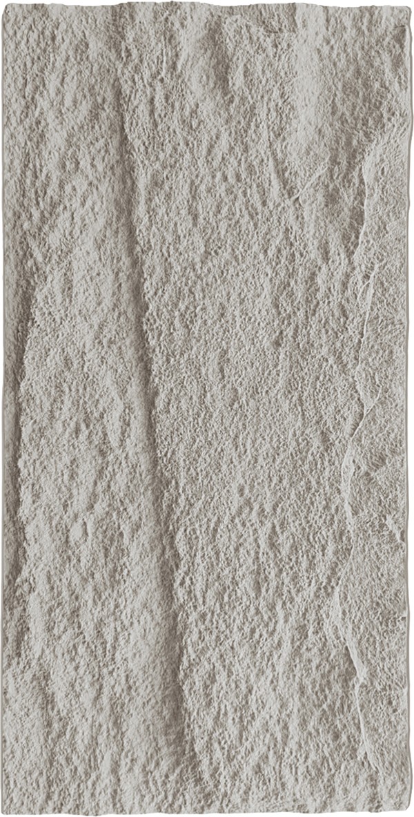 PANEL PU ΤΕΧΝΗΤΗΣ ΠΕΤΡΑΣ 301040 STONE SKIN 600/1200mm LIGHT GREY NewPlan