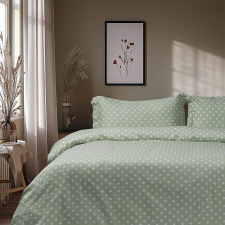 Beauty Home Σετ κουβερλί υπέρδιπλο Art 10101 Fancy 220x240 Μέντα