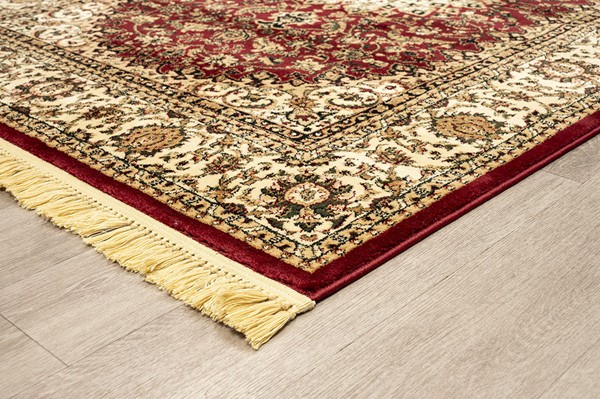 ΧΑΛΙ PERSIA 1019 BURGUNDY ΜΕ ΚΡΟΣΣΙ - SET067(2x140,1x200) NewPlan - Image 2