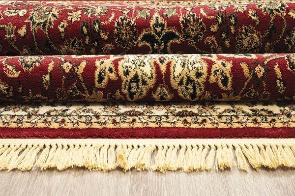 ΧΑΛΙ PERSIA 1019 BURGUNDY ΜΕ ΚΡΟΣΣΙ - SET067(2x140,1x200) NewPlan - Image 4