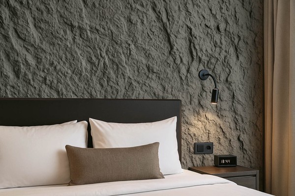 PANEL 108050 (ΚΙΒ 10ΤΜΧ) ΕΥΚΑΜΠΤΗΣ ΠΕΤΡΑΣ 600/1200mm ROUGH GRANITE MEDIUM GREY NewPlan - Image 4