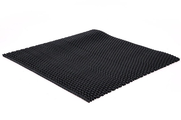 ΠΛΑΣΤΙΚΟ ΔΑΠΕΔΟ ZIGZAG ΜΑΤ 5mm BLACK 1.20Μ NewPlan