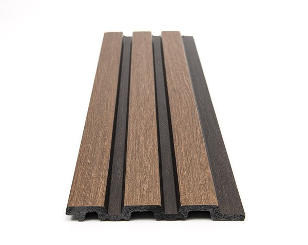 PS PANEL ΜΕ 3D ΠΗΧΑΚΙΑ 11 PIANO 12/122/2900mm GOLDEN OAK/D.BROWN NewPlan - Image 4