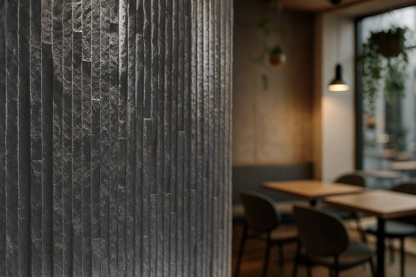 PANEL 111050 (ΚΙΒ 10ΤΜΧ) ΕΥΚΑΜΠΤΗΣ ΠΕΤΡΑΣ 600/1200mm MURETTO STONE MEDIUM GREY NewPlan - Image 2