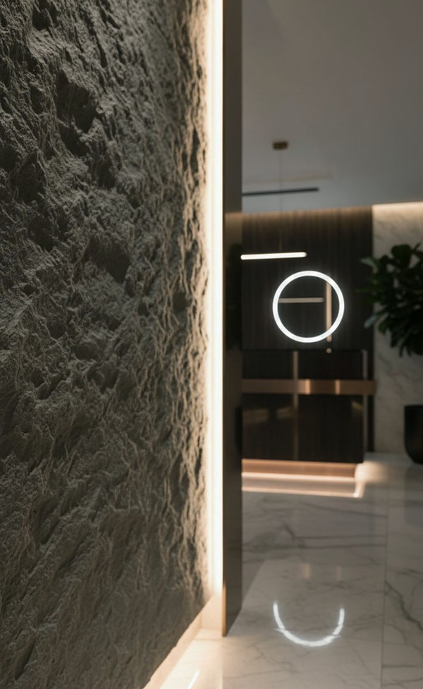 PANEL 114050 (ΚΙΒ 8ΤΜΧ) ΕΥΚΑΜΠΤΗΣ ΠΕΤΡΑΣ 600/1200mm STAR MOON STONE MEDIUM GREY NewPlan - Image 3