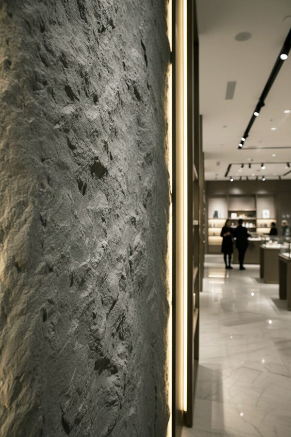 PANEL 114050 (ΚΙΒ 8ΤΜΧ) ΕΥΚΑΜΠΤΗΣ ΠΕΤΡΑΣ 600/1200mm STAR MOON STONE MEDIUM GREY NewPlan - Image 4