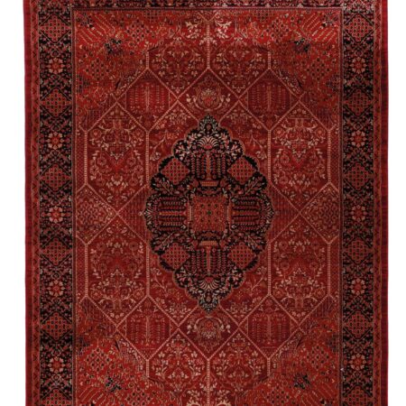 Κλασικό χαλί Afgan 316A D.RED BLACK Royal Carpet - 160 x 230 cm