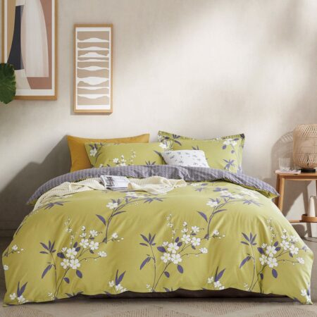 Beauty Home Σετ κουβερλί υπέρδιπλο Art 12274 Alexa 220x240 Λαδί