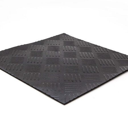 ΔΑΠΕΔΟ ΚΑΟΥΤΣΟΥΚ 9005 3mm CHECKER ΛΑΜΑΡΙΝΑ 1Μ NewPlan