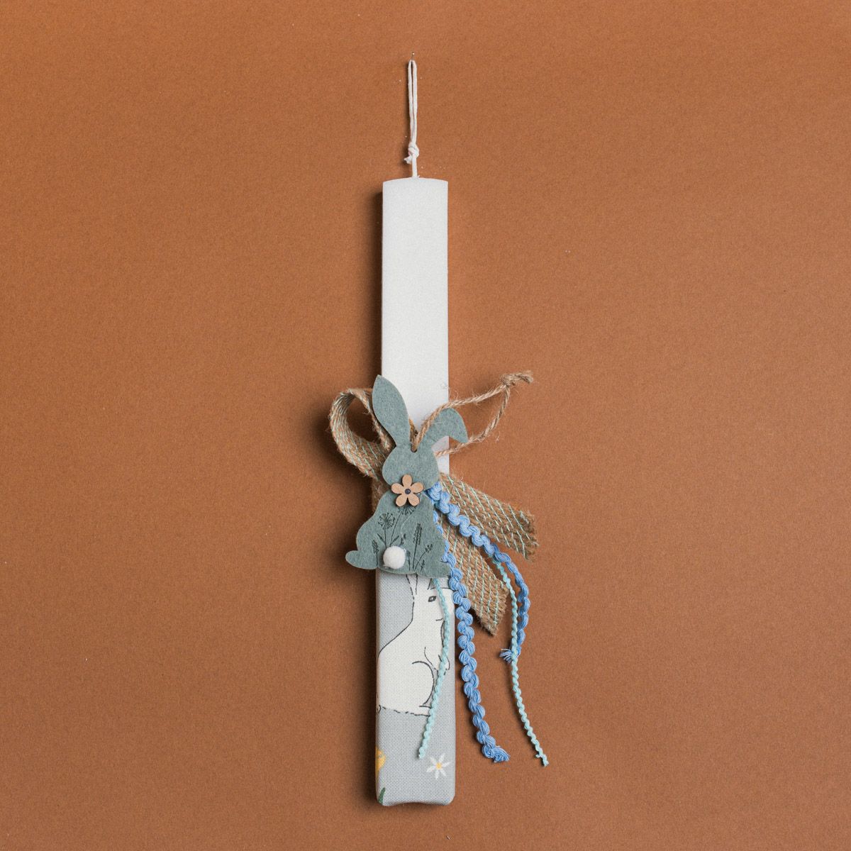 Beauty Home ΛΑΜΠΑΔΑ ΛΕΥΚΗ 33cm ΤΣΟΧΙΝΟΣ ΛΑΓΟΣ ΣΕ ΣΥΣΚΕΥΑΣΙΑ ΔΩΡΟΥ - Image 4