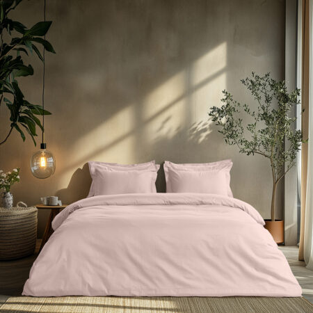 Beauty Home Σετ παπλωματοθήκη μονή Art 1700 Harmony 170x250 Ροζ