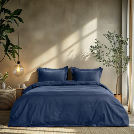 Beauty Home Σετ παπλωματοθήκη μονή Art 1700 Harmony 170x250 Μπλε