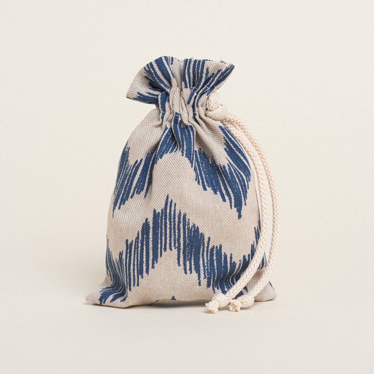 Beauty Home ΠΟΥΓΚΙ ΜΕ ΚΟΡΔΟΝΙ 12 x 17 cm ΜΠΛΕ ΖΙΓΚΖΑΓΚ - Image 2