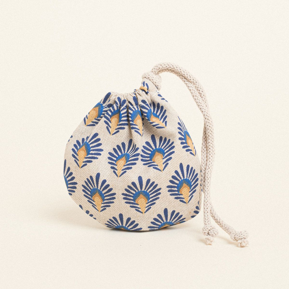 Beauty Home ΠΟΥΓΚΙ ΟΒΑΛ ΜΕ ΚΟΡΔΟΝΙ 13 x 14 cm GRAPHIC ΠΑΓΩΝΙ - Image 2