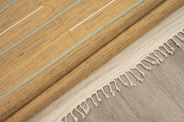 ΧΑΛΙ RIBELLA ΧΕΙΡΟΠΟΙΗΤΟ 200 BEIGE - 070X190 NewPlan - Image 3
