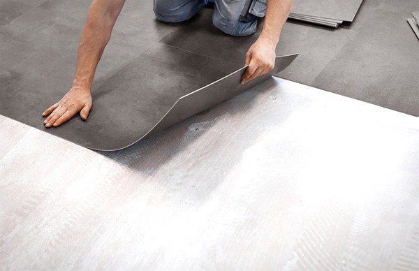 CLASSIC LVT ΒΙΝΥΛΙΚΟ ΠΛΑΚΑΚΙ 2.5mm CONCRETE D.GREY 21009 NewPlan - Image 3