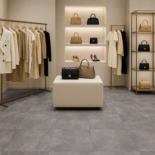 CLASSIC LVT ΒΙΝΥΛΙΚΟ ΠΛΑΚΑΚΙ 2.5mm CONCRETE D.GREY 21009 NewPlan - Image 5