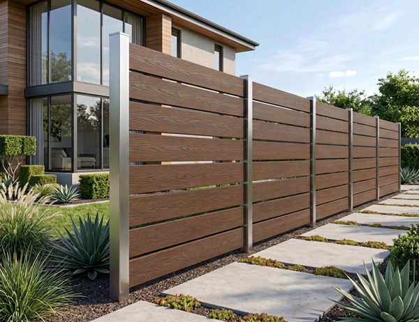 WPC ΠΕΡΙΦΡΑΞΗΣ PREMIUM 20/120mm TEAK 2540 NewPlan - Image 3