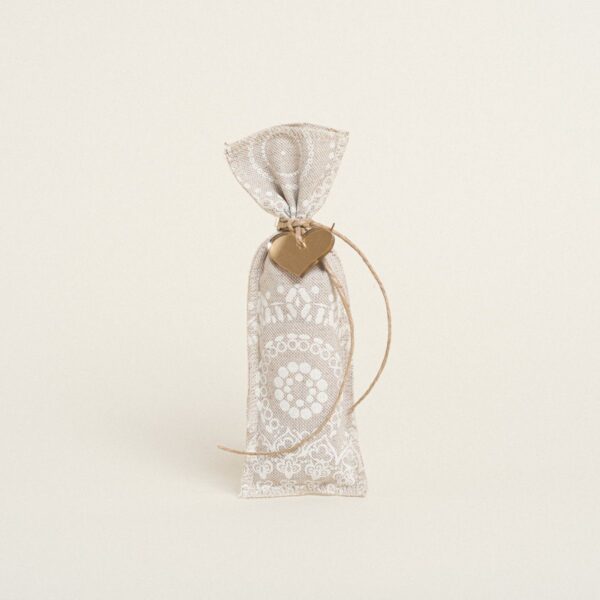Beauty Home ΠΟΥΓΚΙ 6 x 19 cm ΛΕΥΚΑ ΜΑΝΤΑΛΑ