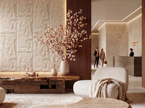 PANEL PU ΤΕΧΝΗΤΗΣ ΠΕΤΡΑΣ 305020 STONE SKIN 600/1200mm BEIGE WHITE NewPlan - Image 4