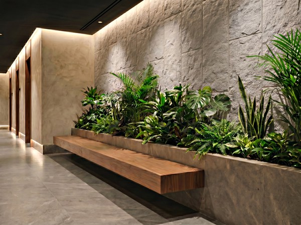 PANEL PU ΤΕΧΝΗΤΗΣ ΠΕΤΡΑΣ 307040 STONE SKIN 600/1200mm LIGHT GREY NewPlan - Image 3