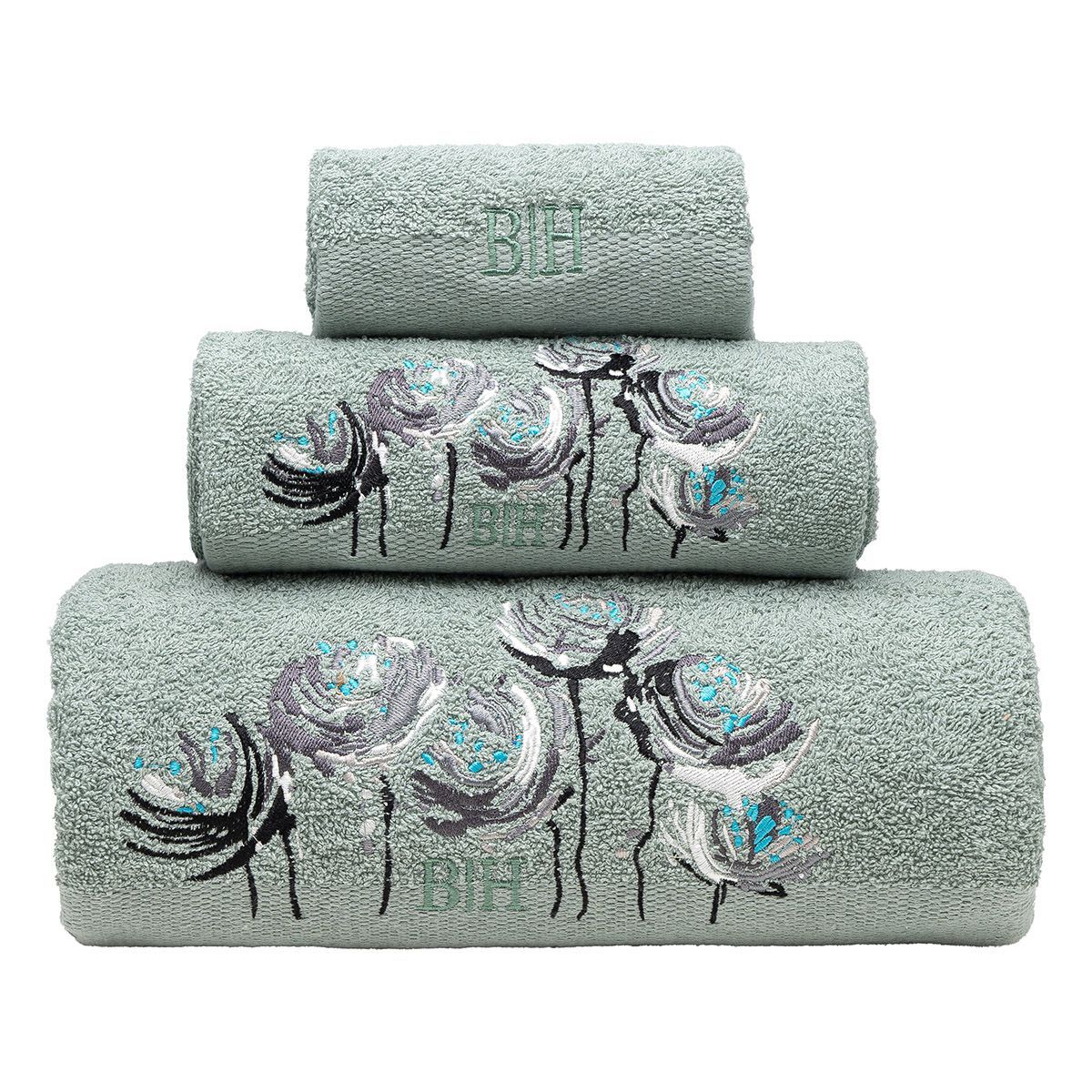 Beauty Home Σετ πετσέτες Art 3394 Σετ 3τμχ Βεραμάν