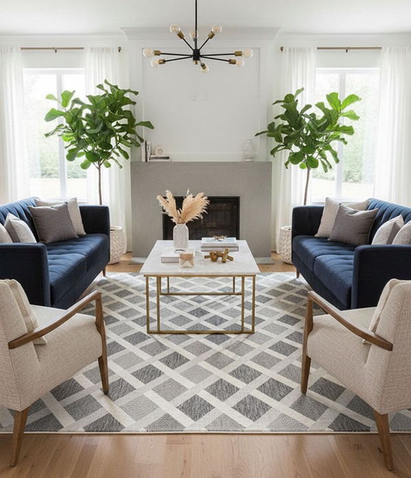 ΧΑΛΙ ETHNIK 3729D GREY-ECRU - 070X140 NewPlan - Image 3