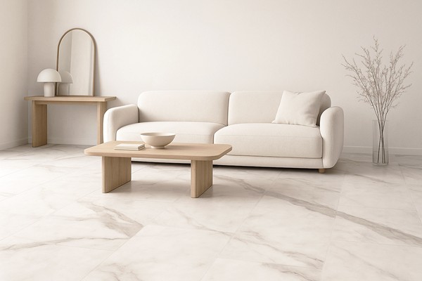 BASIC LVT ΒΙΝΥΛΙΚΟ ΠΛΑΚΑΚΙ 2mm CALACATTA MARBLE 38567 NewPlan - Image 5