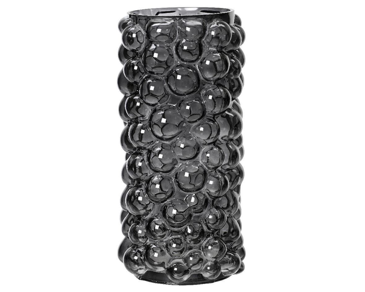 Beauty Home ΒΑΖΟ BUBBLES ΓΚΡΙ 16 x 30 cm - Image 2