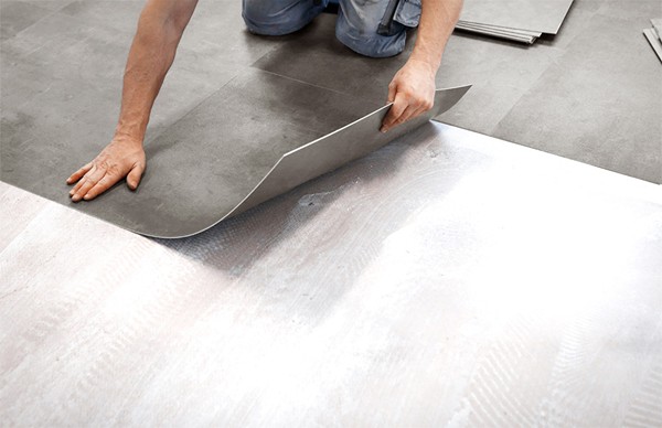 CLASSIC LVT ΒΙΝΥΛΙΚΟ ΠΛΑΚΑΚΙ 2.5mm CONCRETE GREY 400757 NewPlan - Image 3