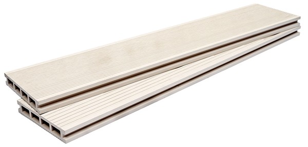 DECK-WPC ΔΑΠΕΔΟΥ 23/140mm WHITE 40130 NewPlan - Image 3
