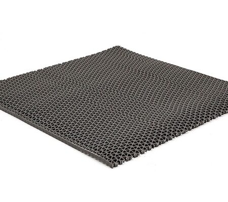 ΠΛΑΣΤΙΚΟ ΔΑΠΕΔΟ ZIGZAG ΜΑΤ 5mm GREY 1.20Μ NewPlan