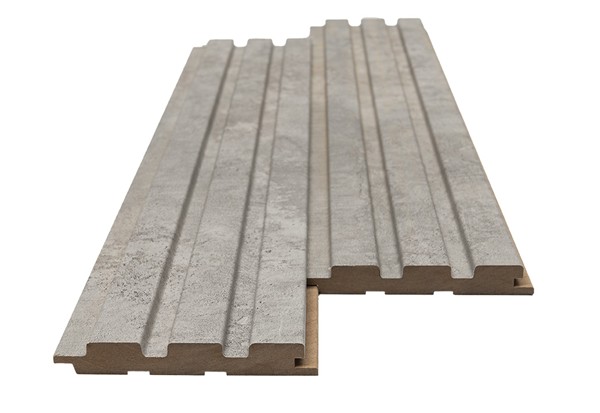 MDF PANEL ΜΕ 3D ΠΗΧΑΚΙΑ 504070 BEAT ST 16/119/2750mm CHICAGO CONCRETE NewPlan
