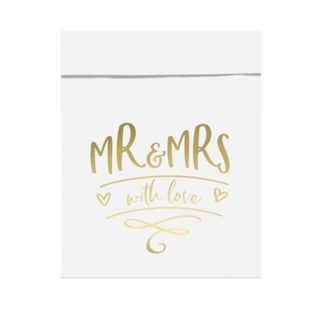 Beauty Home ΣΑΚΟΥΛΑΚΙΑ Mr&Mrs, 6ΤΜΧ  13×16.5cm