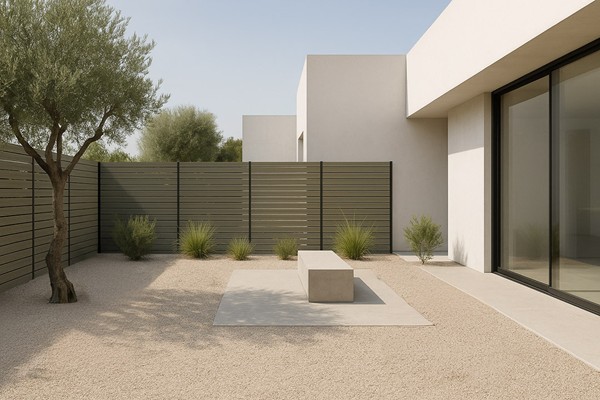 WPC ΠΕΡΙΦΡΑΞΗΣ 20/120mm OLIVE 50170 NewPlan - Image 4