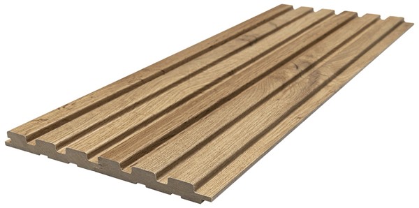 MDF PANEL ΜΕ 3D ΠΗΧΑΚΙΑ 508090 BEAT ST 16/119/2750mm PECAN NewPlan - Image 4