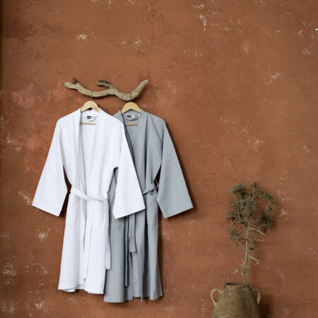 Μπουρνούζι Kimono White - Large
