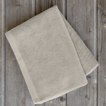 Πετσέτα 80x180 Πισίνας Plaza - Sand Beige - VAT Dyed 460gsm - 100% Βαμβάκι