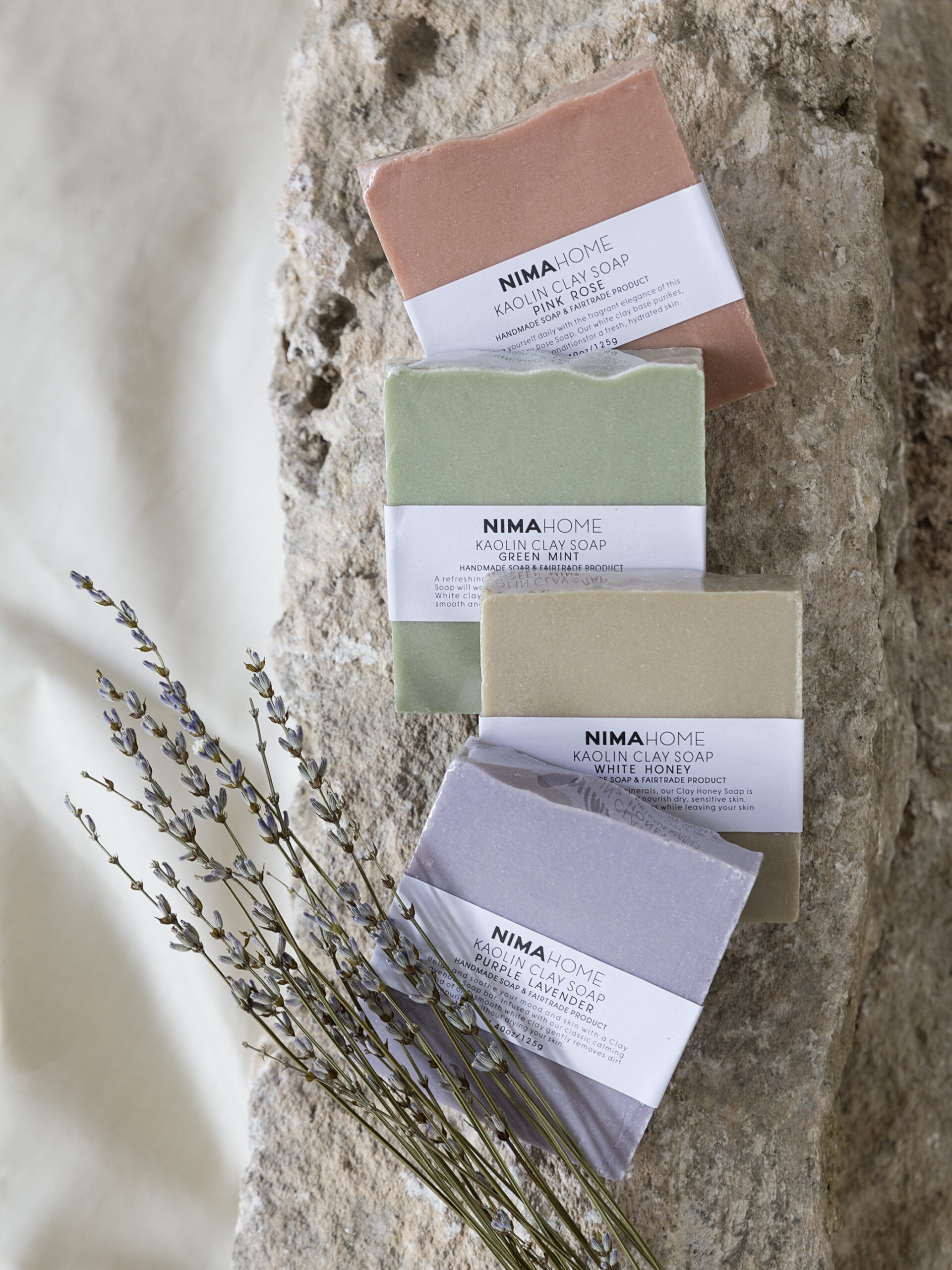 Σαπούνι αργίλου 125g Kaolin - Purple Lavender