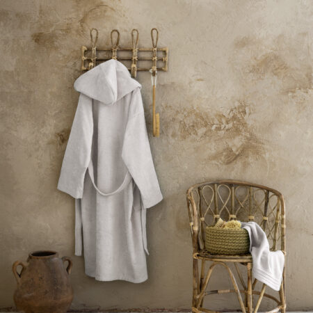 Μπουρνούζι με κουκούλα Zen - Small - Oat Beige
