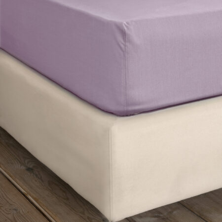 Σεντόνι Γίγας με Λάστιχο Unicolors - Pale Mauve