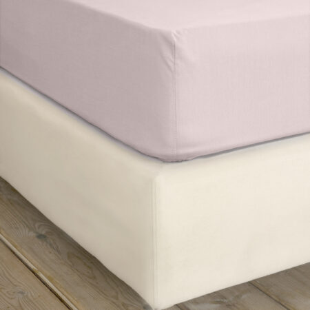 Σεντόνι Υπέρδιπλο με Λάστιχο Superior Satin - Smoked Rose
