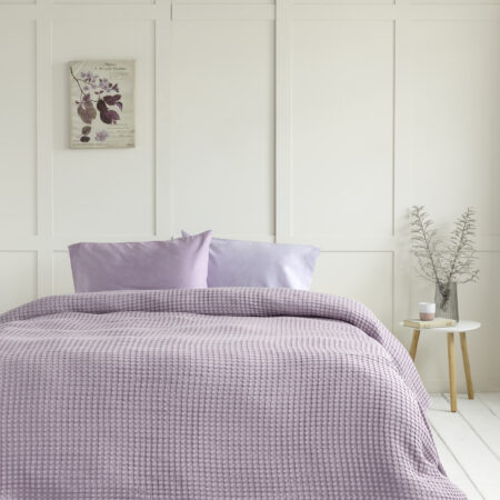 Κουβέρτα 240x260 Comfy - Warm Lilac