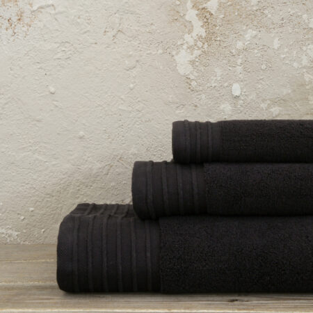 Πετσέτα 90x145 Feel Fresh - Total Black