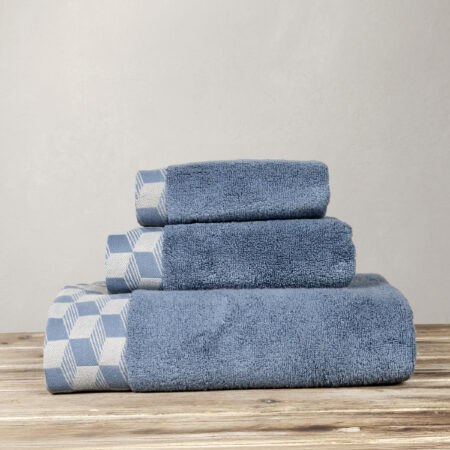 Πετσέτα 50x100 Luxe - Denim Blue